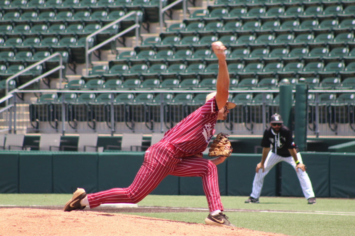 Texarkana Liberty-Eylau Canyon Randall 4A UIL state semifinals Texas baseball playoffs 060723 Andrew McCulloch 390